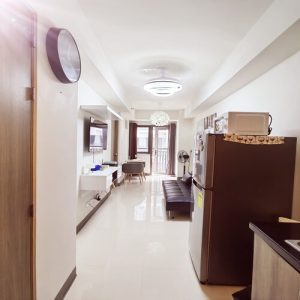 Stylish 1-Bedroom Condo with balcony Overlooking Partial City & Pool Views Near Mall of Asia – S Residences Tower 2, 9th Floor