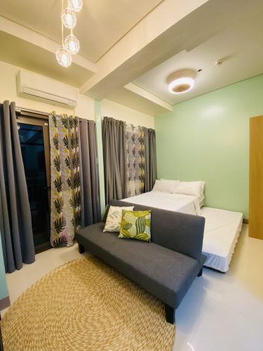 Bedroom & Living Area